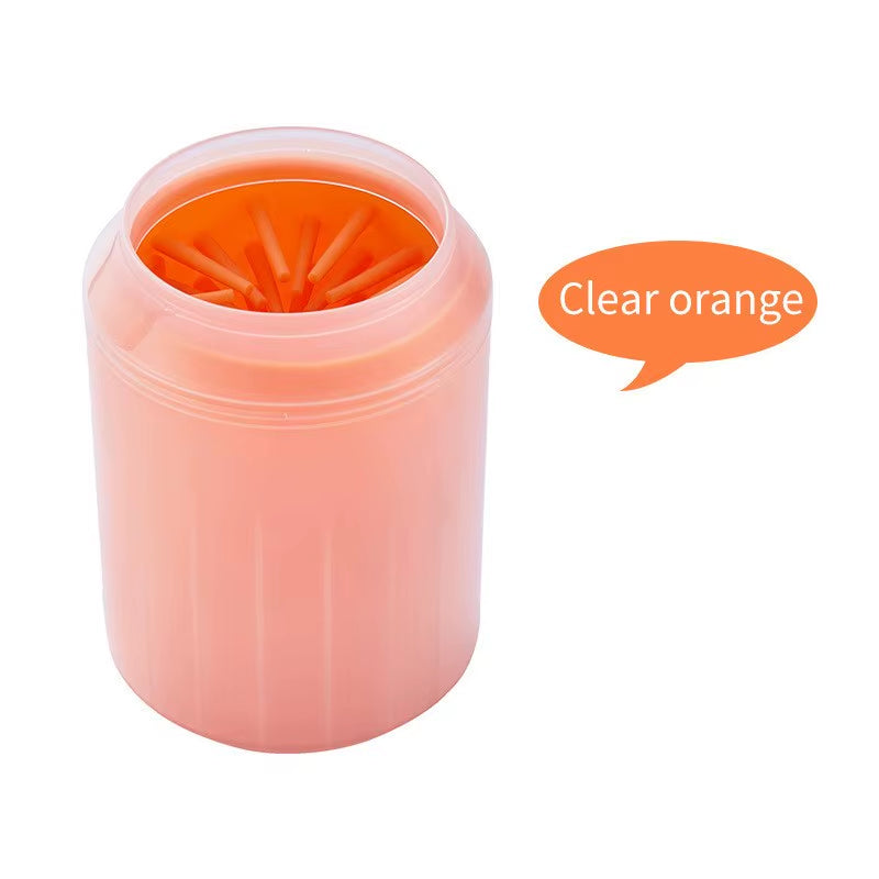 Portable Paw Cleaner – Soft Silicone Foot Cleaning Cup for Dogs & Cats, Portable Brush for Quick Paw Wash