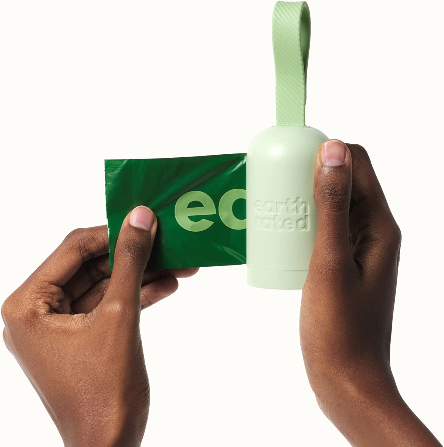 Dog Poo Bag Holder with Dog Poo Bags Rolls, Durable and Guaranteed Leakproof, Lavender Scented, 1 Dispenser and 900 Bags