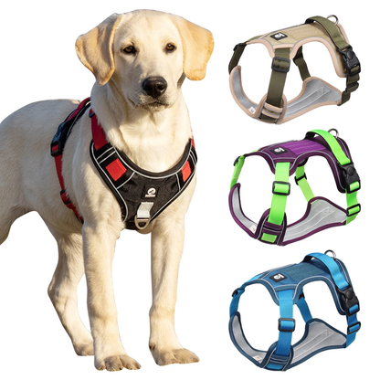 Reflective Dog Harness – Waterproof 1680D Oxford Cloth