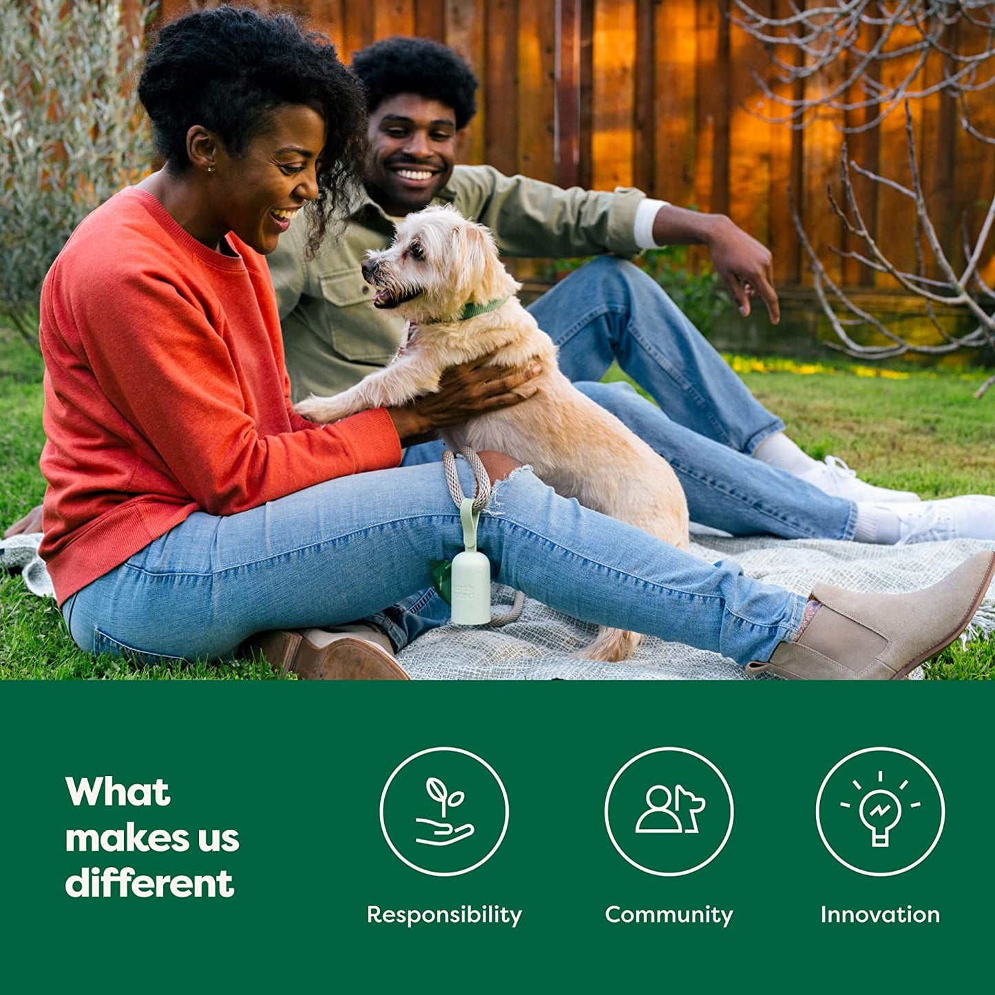 Dog Poo Bag Holder with Dog Poo Bags Rolls, Durable and Guaranteed Leakproof, Lavender Scented, 1 Dispenser and 900 Bags