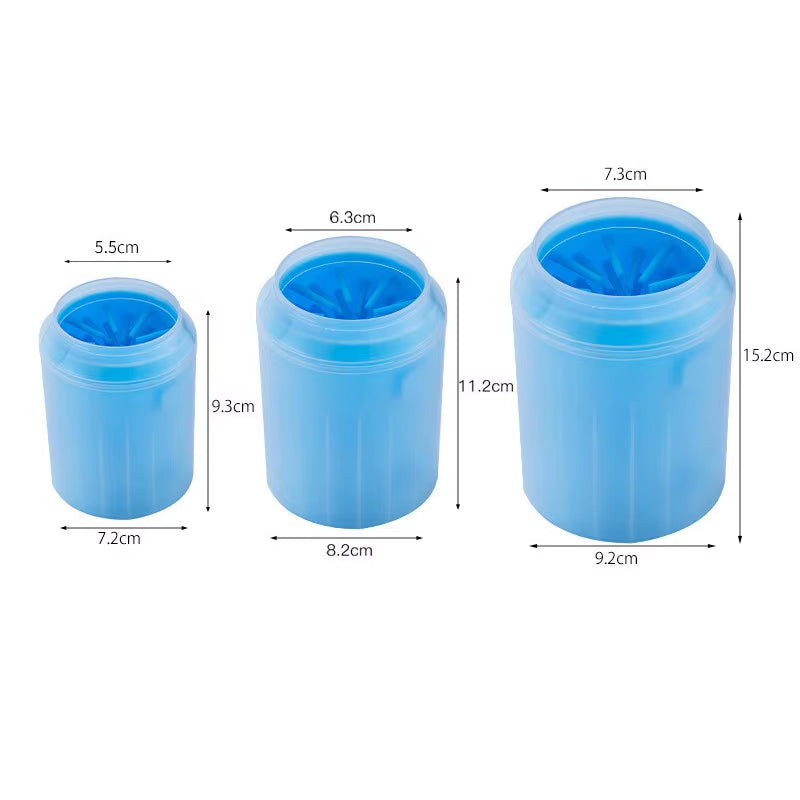 Portable Paw Cleaner – Soft Silicone Foot Cleaning Cup for Dogs & Cats, Portable Brush for Quick Paw Wash